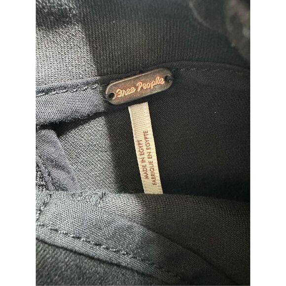 Free People Modern Femme Denim Mini Skirt in Black 0 - Picture 7 of 7